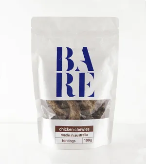 20% OFF: BARE Australian Premium Chicken Chewies Dog Treats