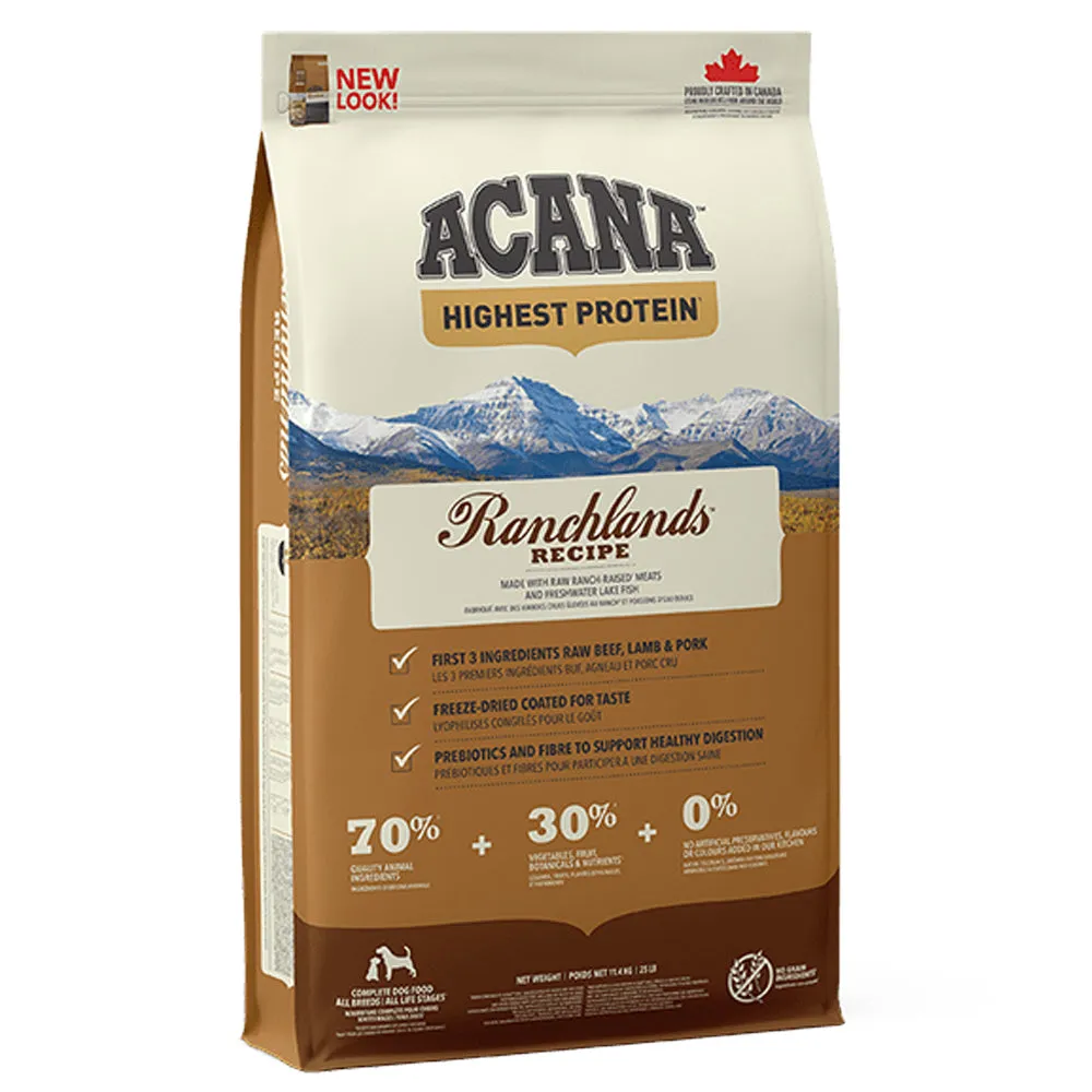 Acana Dog Food Regionals - Ranchlands