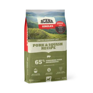 ACANA Singles Limited Ingredient Pork and Squash Dry Dog Food