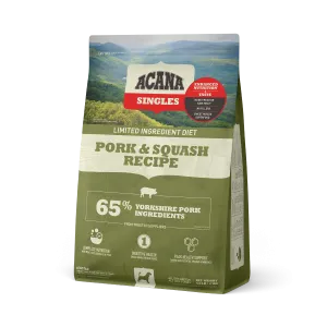 ACANA Singles Limited Ingredient Pork and Squash Dry Dog Food