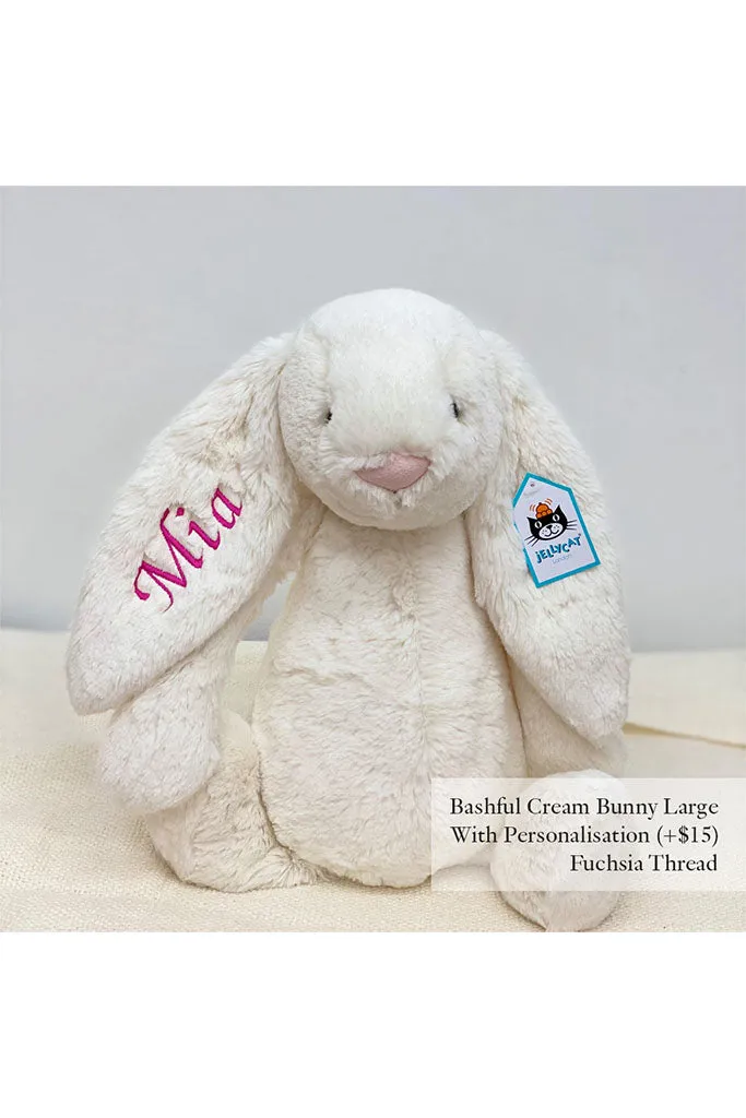 Bashful Cream Bunny