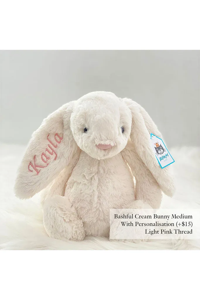 Bashful Cream Bunny