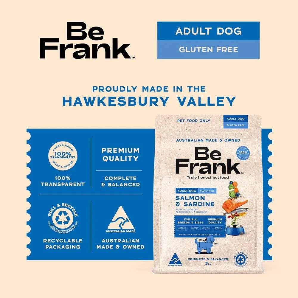 Be Frank Salmon & Sardine Dry Dog Food