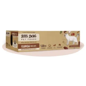 Big Dog for Cats BARF Kangaroo Raw Cat Food 1.38kg