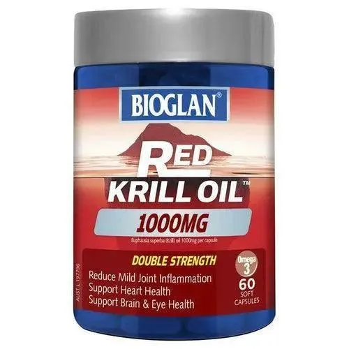 Bioglan Red Krill Oil 1000mg 60 Capsules