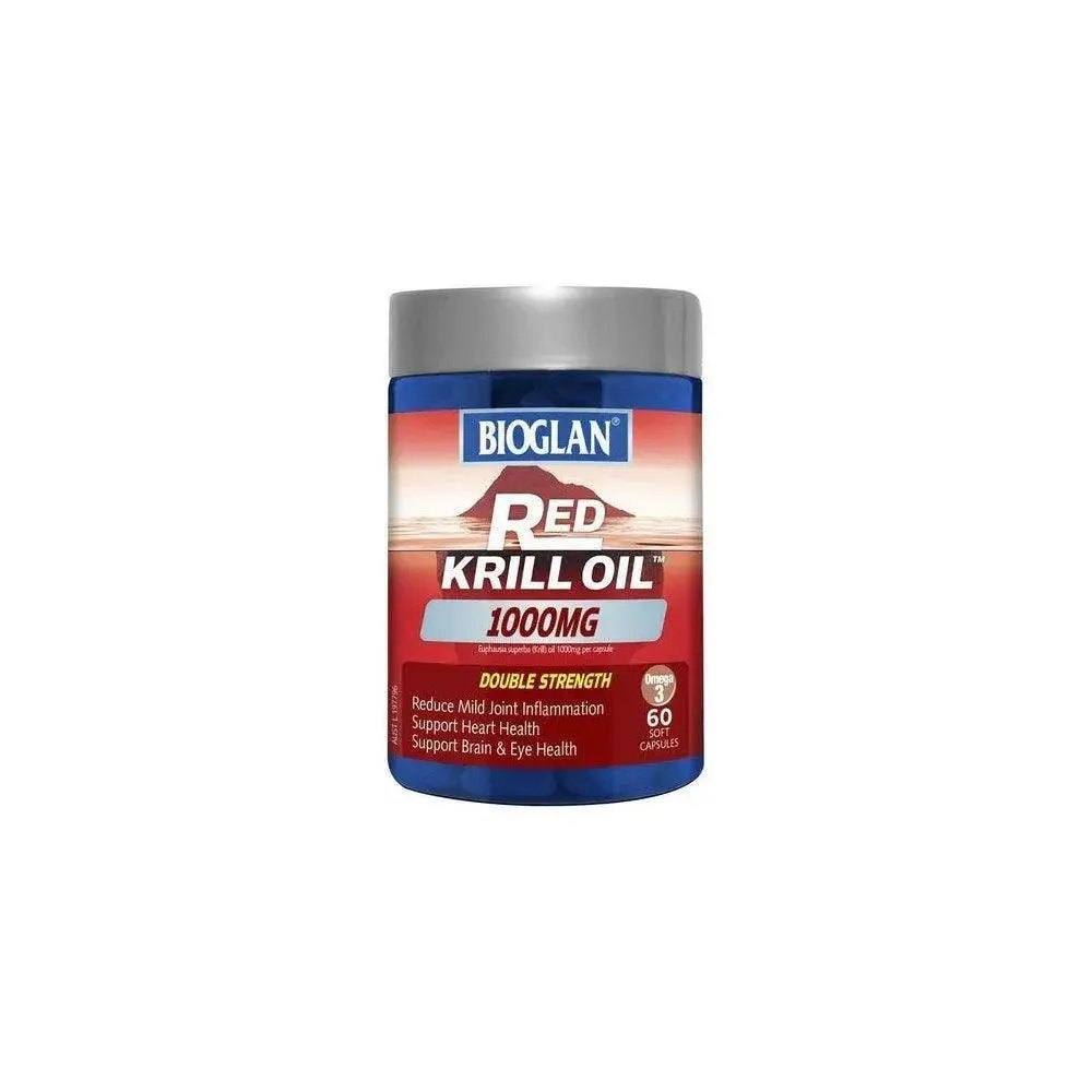 Bioglan Red Krill Oil 1000mg 60 Capsules