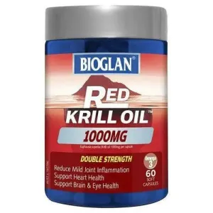 Bioglan Red Krill Oil 1000mg 60 Capsules