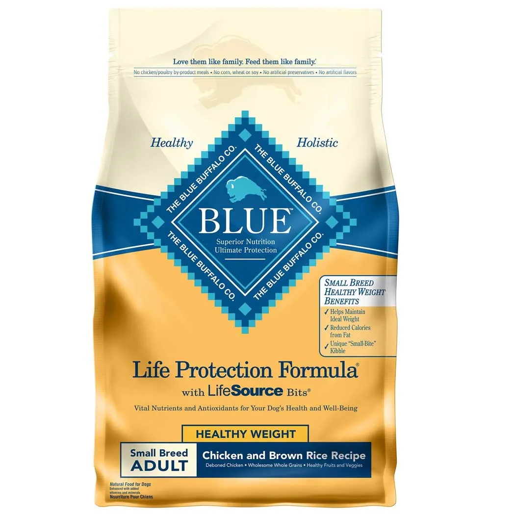 Blue Buffalo Life Protection Small Breed Healthy Weight Dry Dog Food