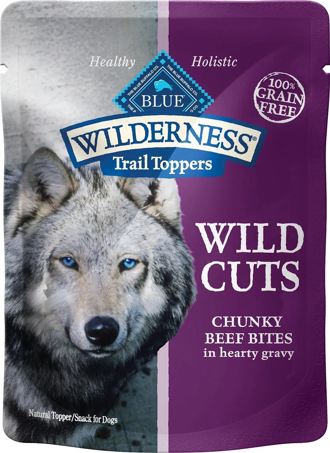 Blue Buffalo Wilderness Wild Cuts Chunky Beef Bites in Gravy