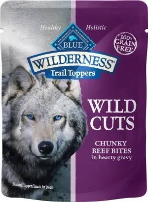 Blue Buffalo Wilderness Wild Cuts Chunky Beef Bites in Gravy