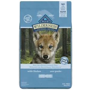 BLUE Wilderness Grain Free Chicken Recipe Dry Puppy Food, 24lb