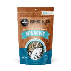 Bones & Co Freeze Dried Minnows 1 oz.