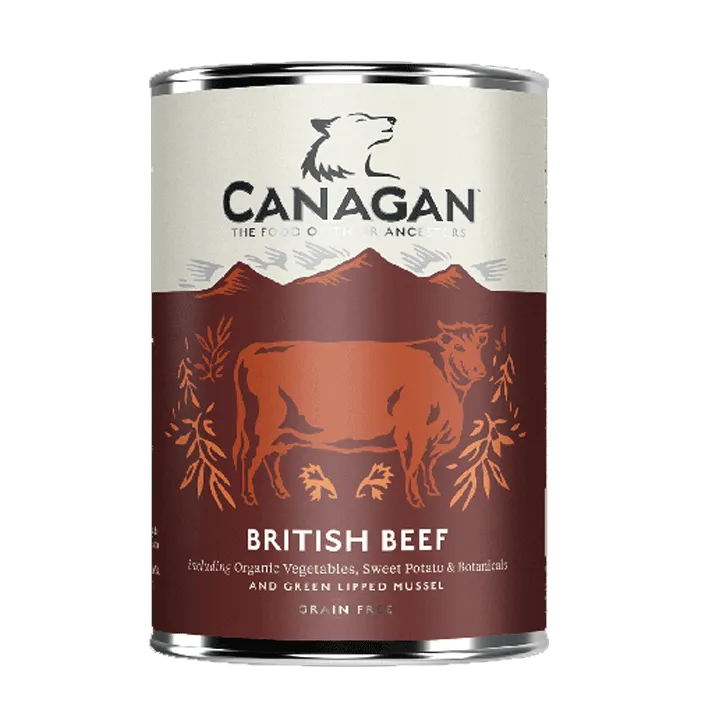 Canagan British Beef Tin 400g