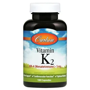 Carlson Vitamin K2 5mg 180 Capsules