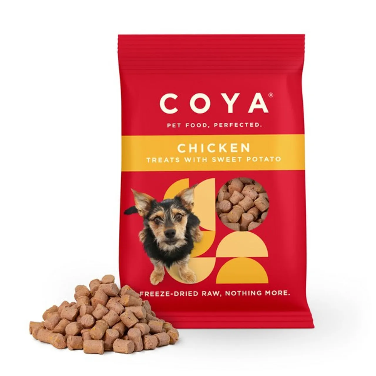 Coya Adult Dog Food Treats, Freeze-Dried Raw - 40g - Pork, Turkey, Chicken, Beef