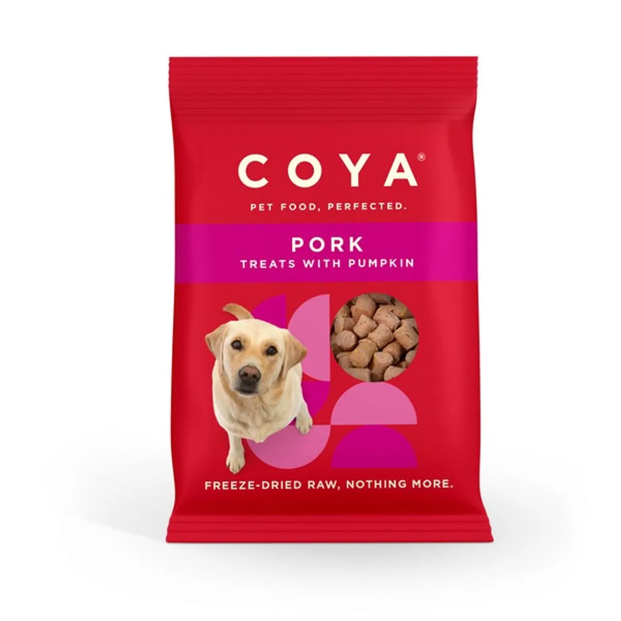 Coya Adult Dog Food Treats, Freeze-Dried Raw - 40g - Pork, Turkey, Chicken, Beef