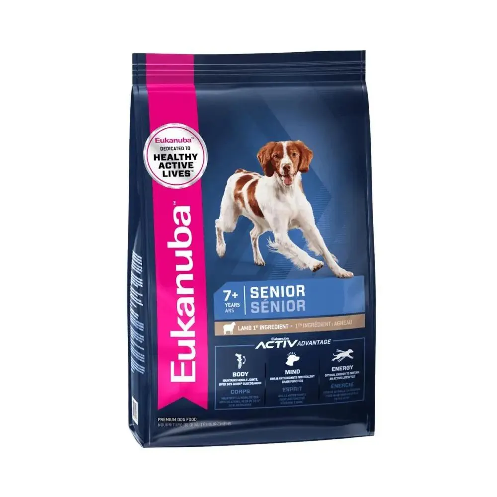 Eukanuba Active Advantage Senior Medium Breed Lamb & Rice Dry Dog Food