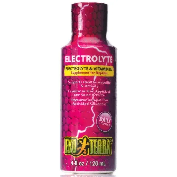 Exo Terra Electrolyte & Vitamin D3 Supplement for Reptiles