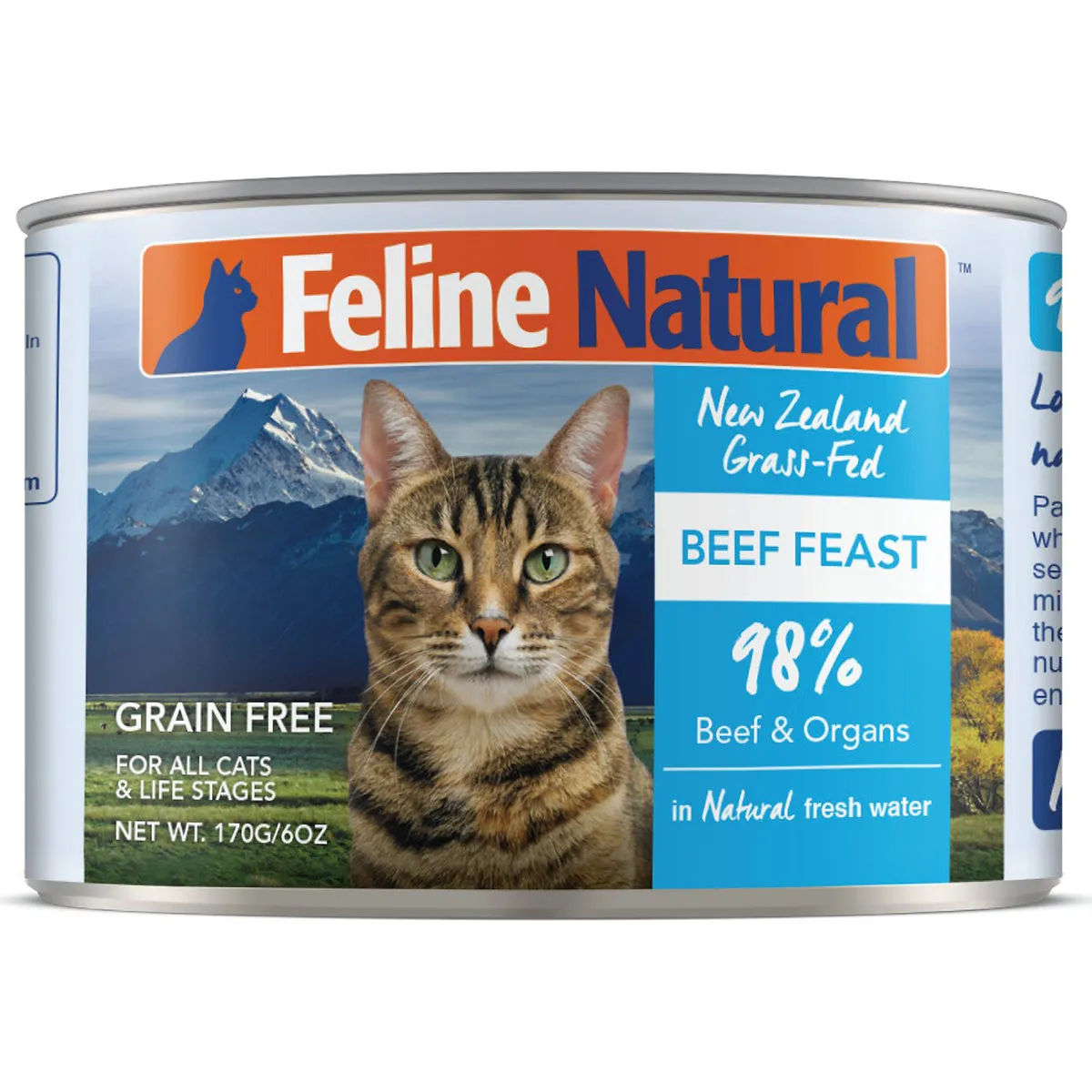 Feline Natural Beef Feast Canned Cat Food 6oz