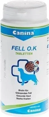 FELL OK tablets vet. biotin dogs