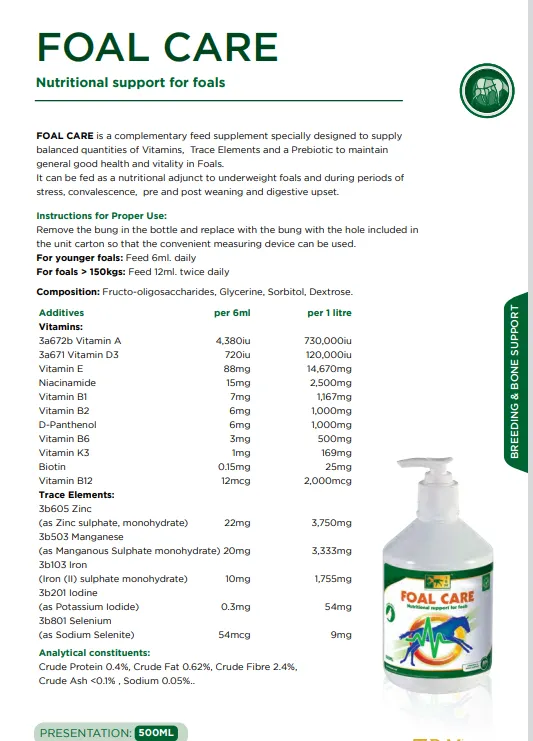 Foal Care 500ml