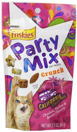 Friskies Party Mix California Dreaming Crunch Cat Treat 60g