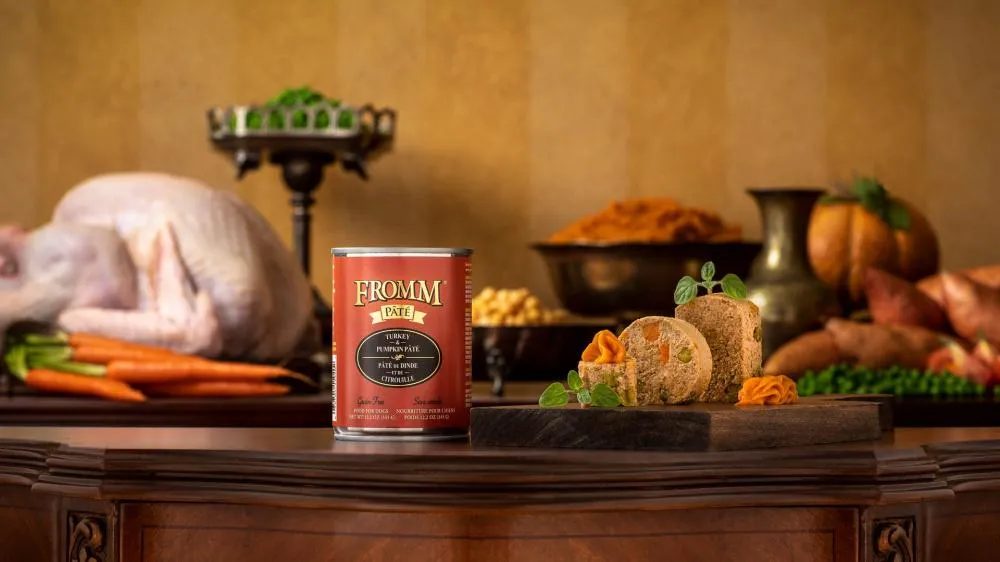 Fromm Grain Free Turkey & Pumpkin Pate Canned Dog Food