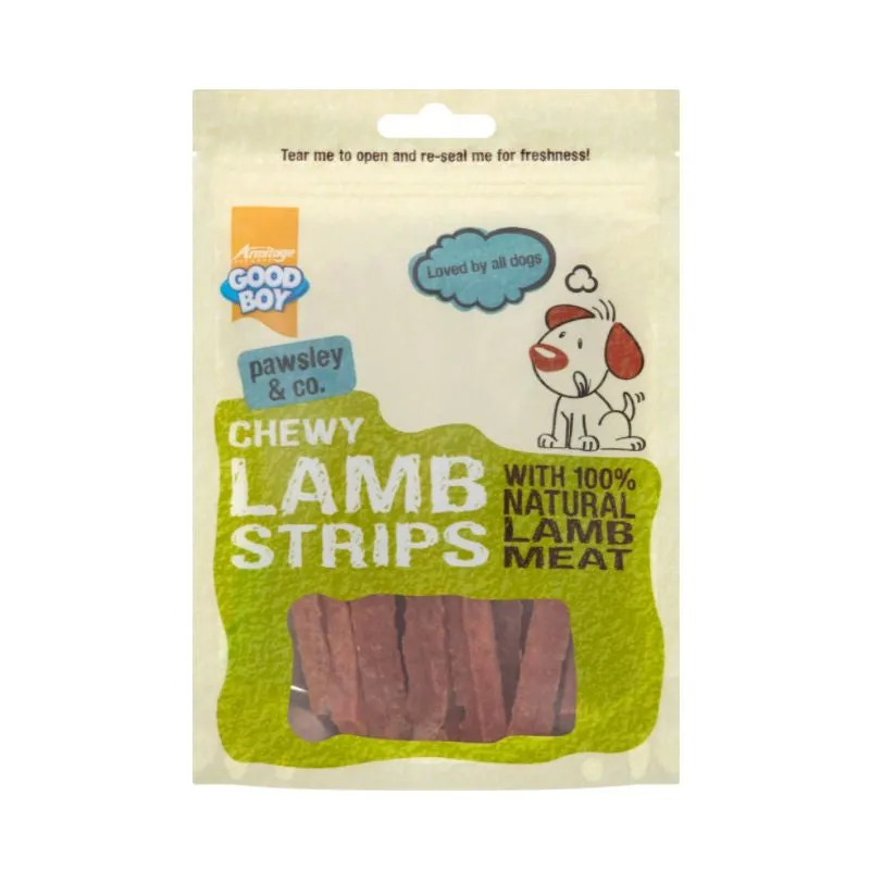 Good Boy Chewy Lamb Strips 80g