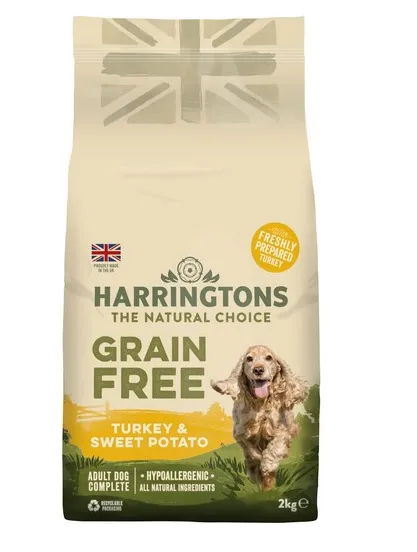 Harringtons Grain Free Turkey & Sweet Potato 2kg 