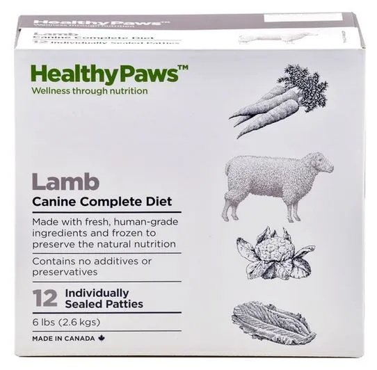 Healthy Paws - Complete Dinner - Lamb