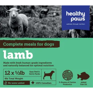 Healthy Paws - Complete Dinner - Lamb