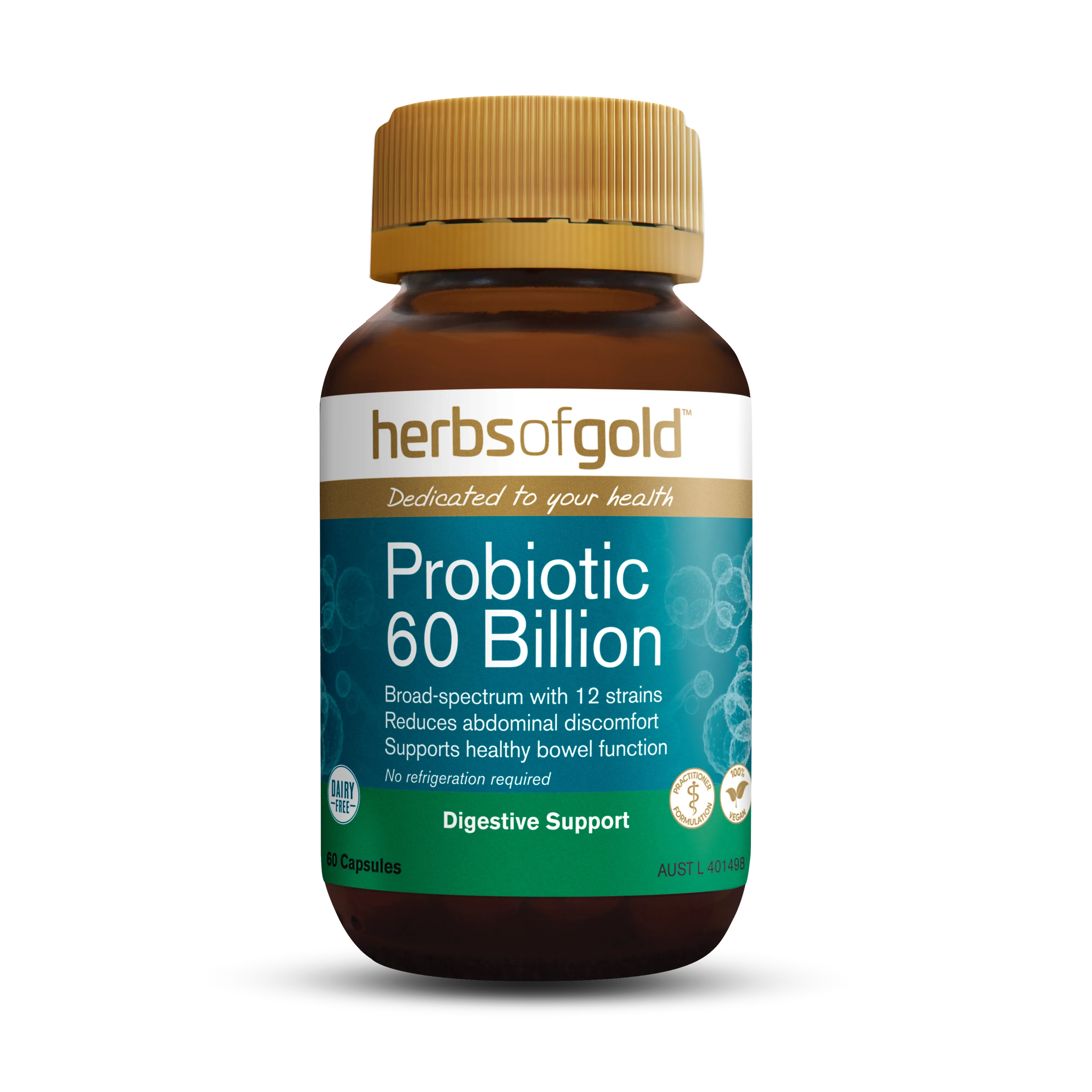 Herbs Of Gold Probiotic 60 Billion