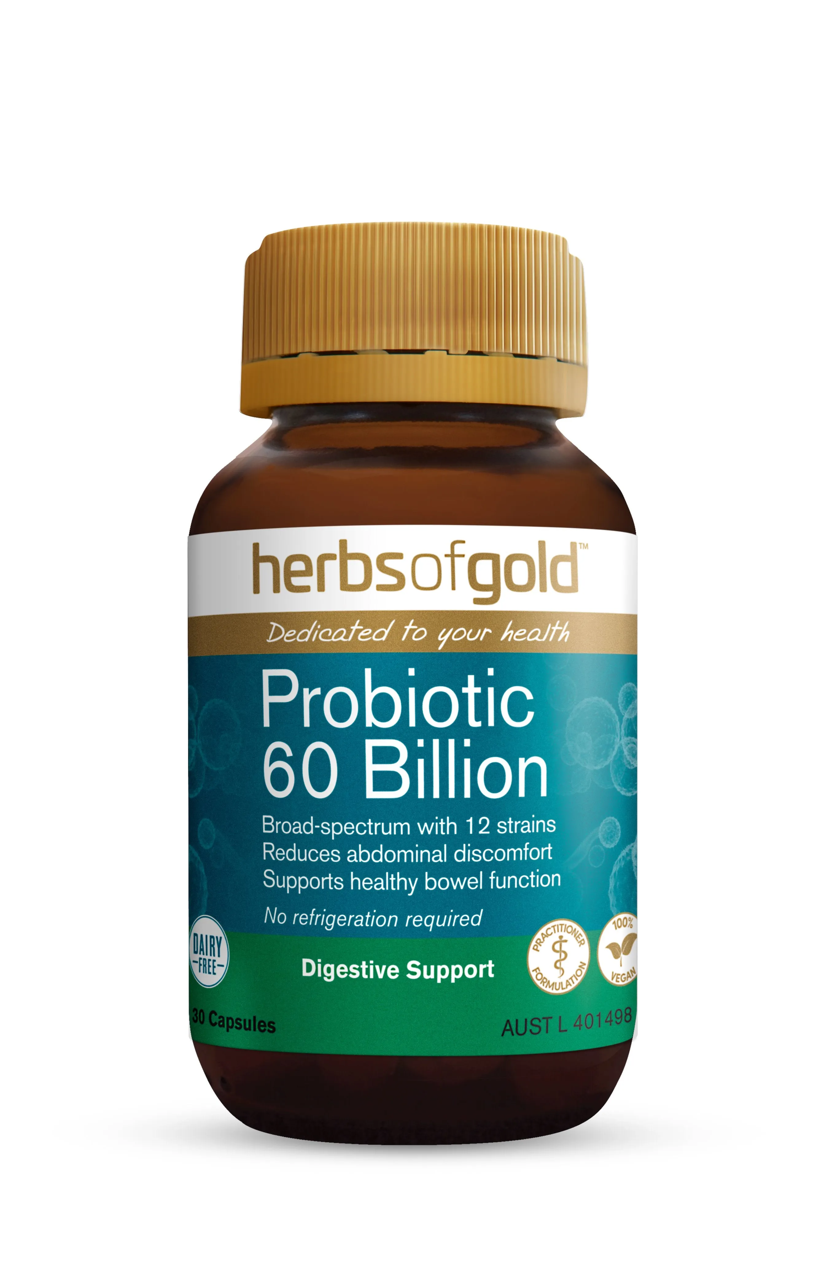 Herbs Of Gold Probiotic 60 Billion