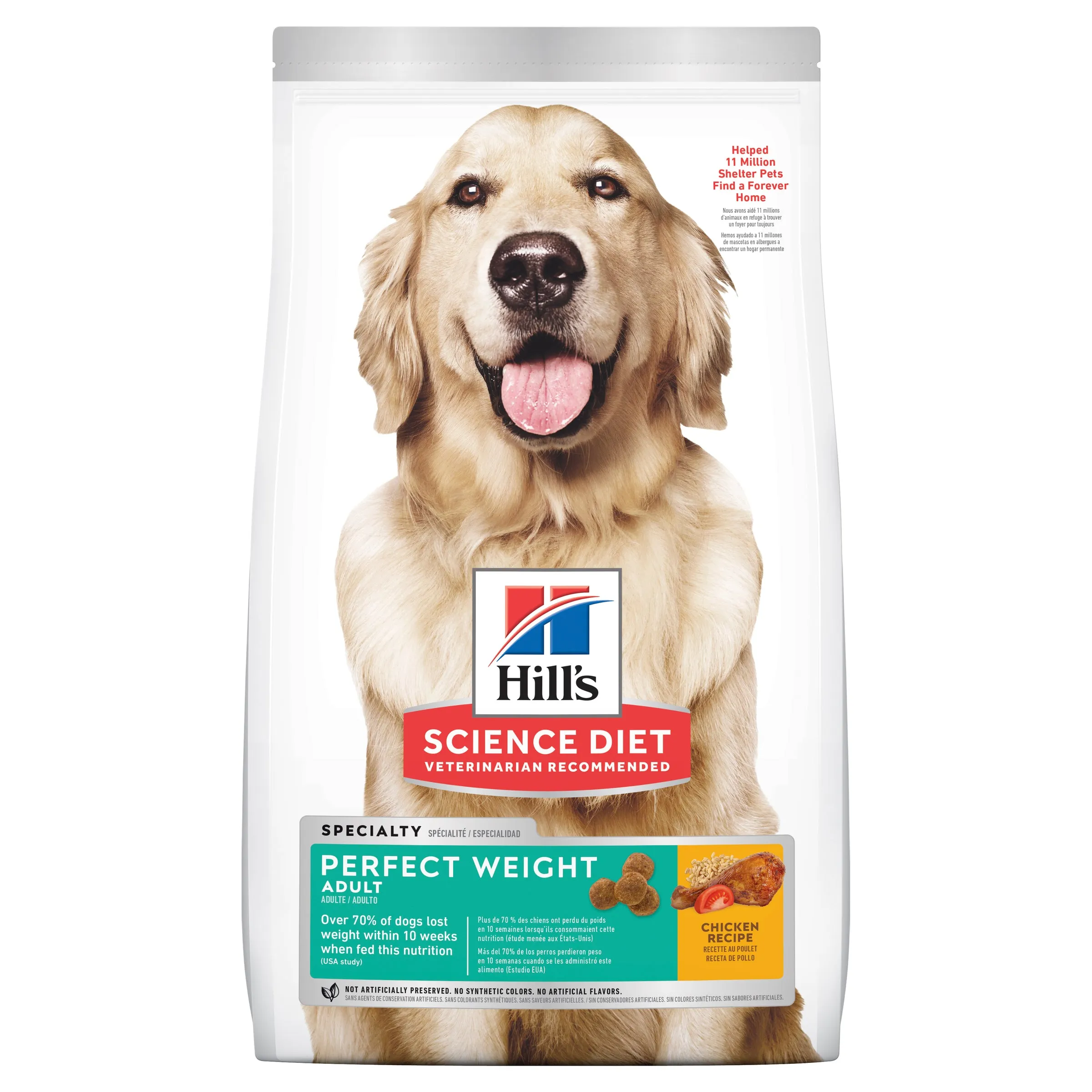 Hill's Science Diet Adult Perfect Weight Dry Dog Food 1.81kg