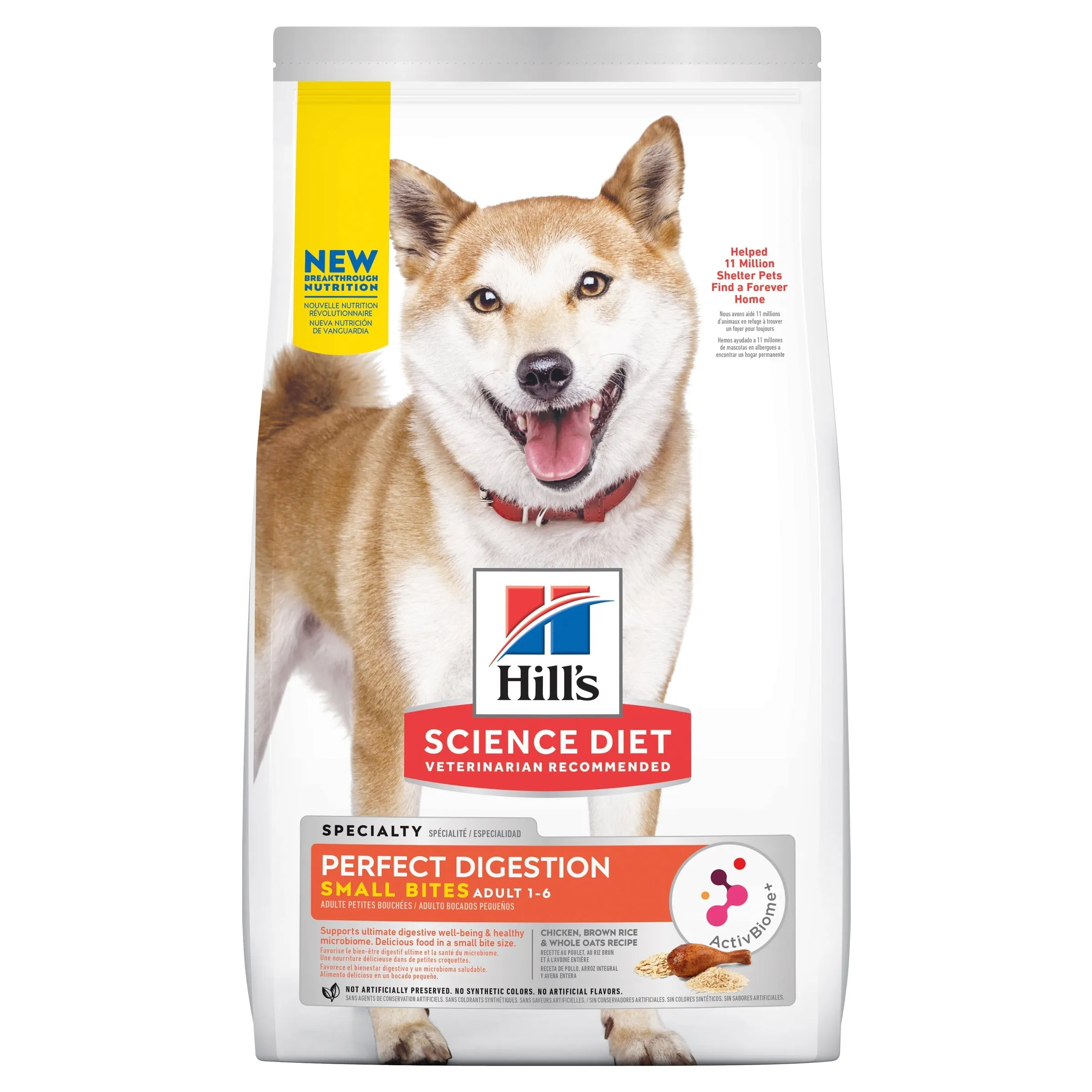 Hills Science Diet Perfect Digestion Small Bites Dry Dog Food 1.59kg