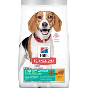 Hills Science Diet Perfect Weight Small Bites Adult Dog Dry Food 5.44kg