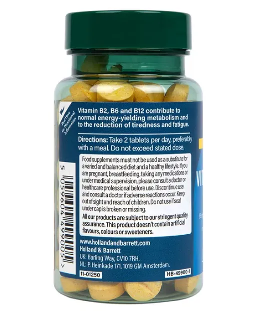 Holland & Barrett High Strength Complete Vit B Complex 120 Tablets