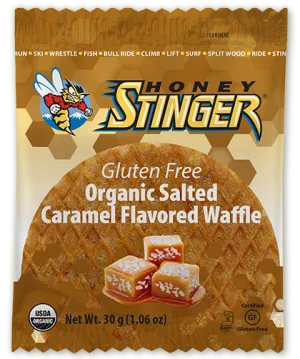 Honey Stinger Gluten Free Organic Waffle - Salted Caramel