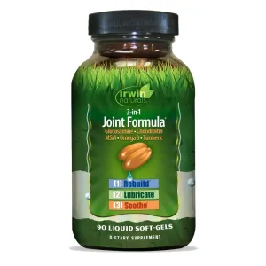 Irwin Naturals 3-In-1 Joint Formula 90 Softgels