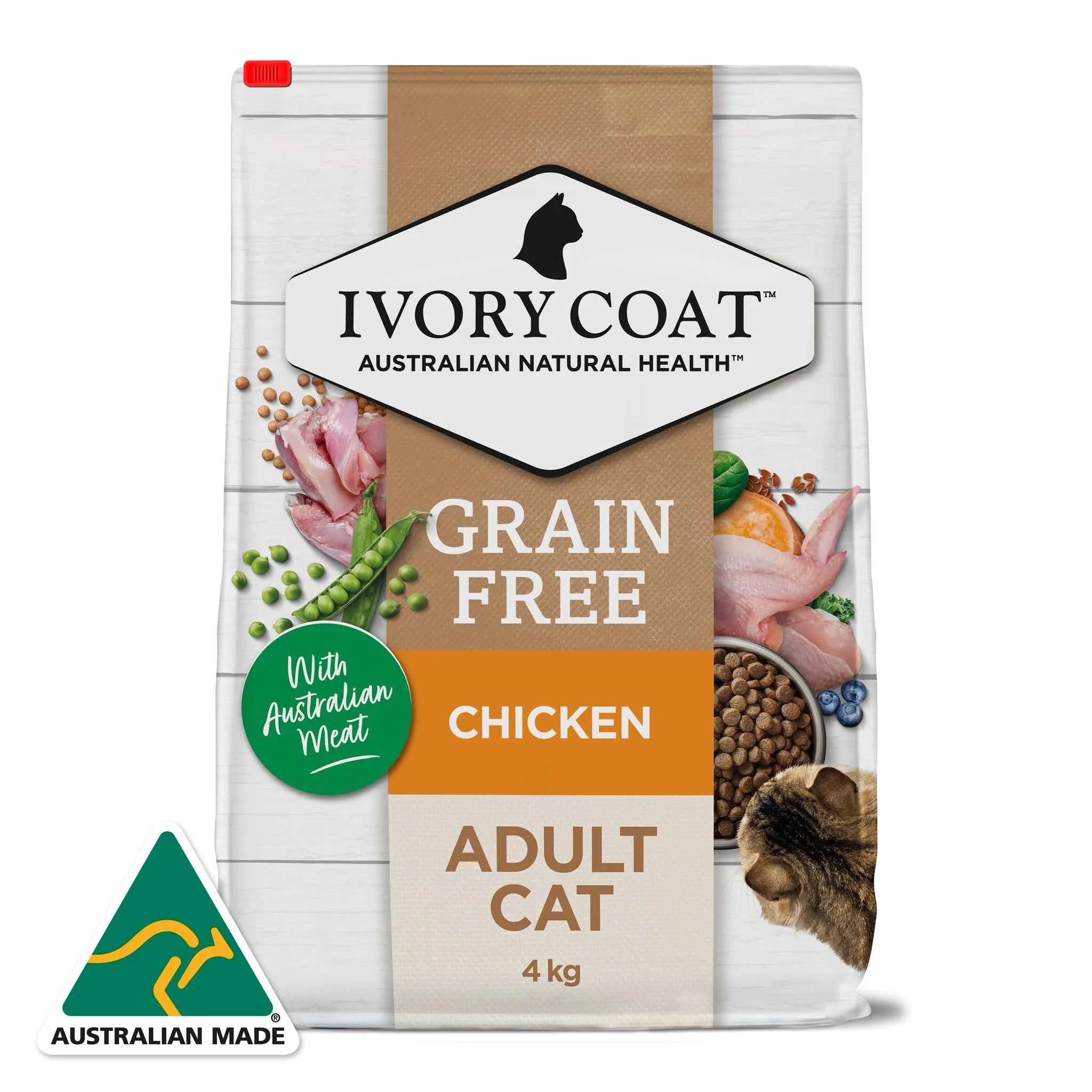 Ivory Coat Adult Grain Free Chicken Cat Dry Food