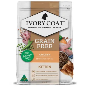 Ivory Coat Grain Free Kitten Chicken Dry Cat Food