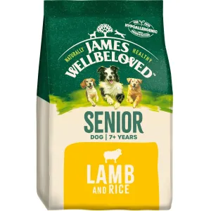 James Wellbeloved Senior Lamb & Rice Dry Dog Food 2kg