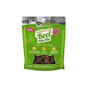 Jays Tasty Adventures Fermented Cat Grass Beef Cat Treats 60g