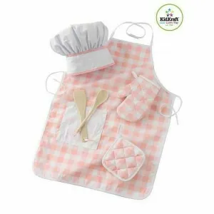 JUEGO DE ACCESORIOS PARA CHEF - ROSA