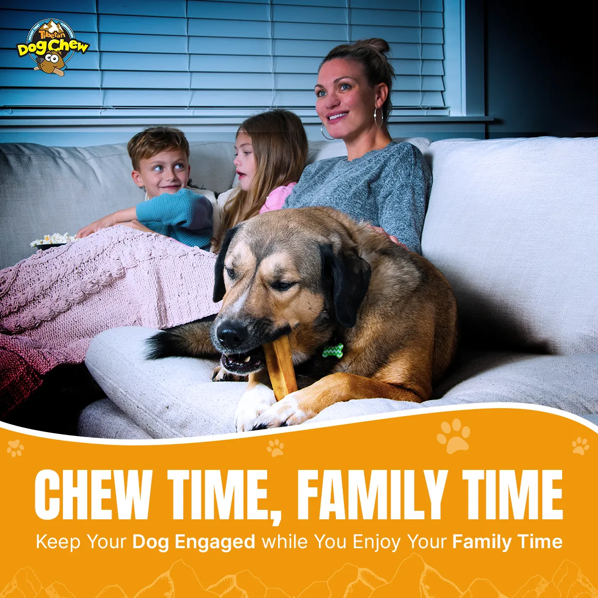 Jumbo Long Lasting Dog Chew for Heavy Chewers - 7 sticks