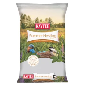 Kaytee Summer Nesting Blend Assorted Species Mixed Seed Wild Bird Food 8 lb