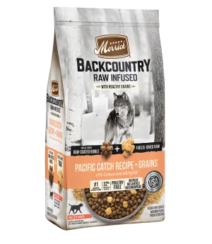 Merrick Backcountry Raw Infused with Healthy Grains Pacific Catch for Dog 20lbs