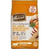 Merrick Classic Healthy Grains Real Chicken & Brown Rice Recipe with Ancient Grains Dry Dog Food