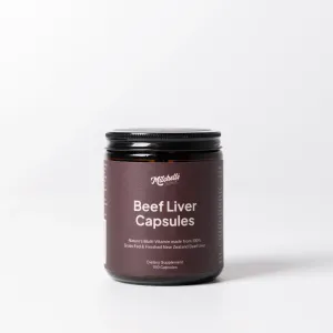 Mitchells Beef Liver 150 Capsules