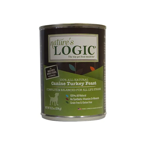 Nature's Logic Canine Turkey Feast Canned Food